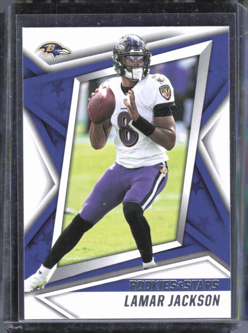 Lamar Jackson 2021 Panini Rookies & Stars #15 (1 of 2)
