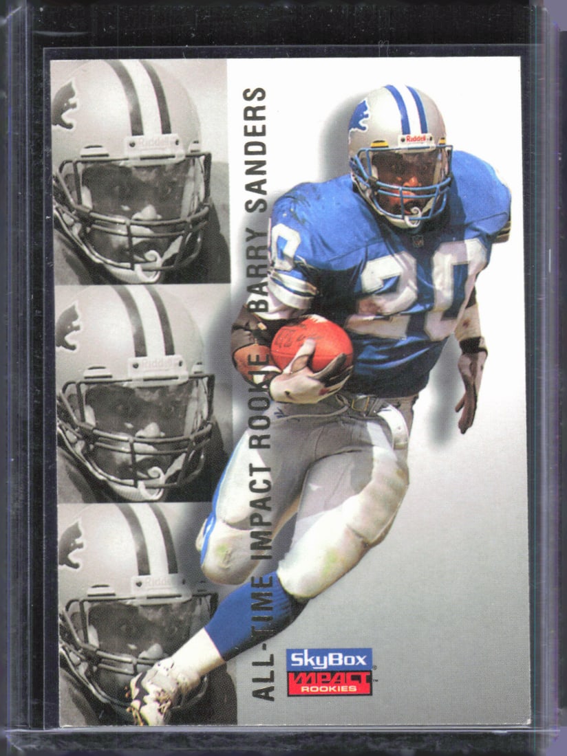 Barry Sanders 1996 SkyBox Impact Rookies #101: Barry Sanders 1996 SkyBox Impact Rookies #101