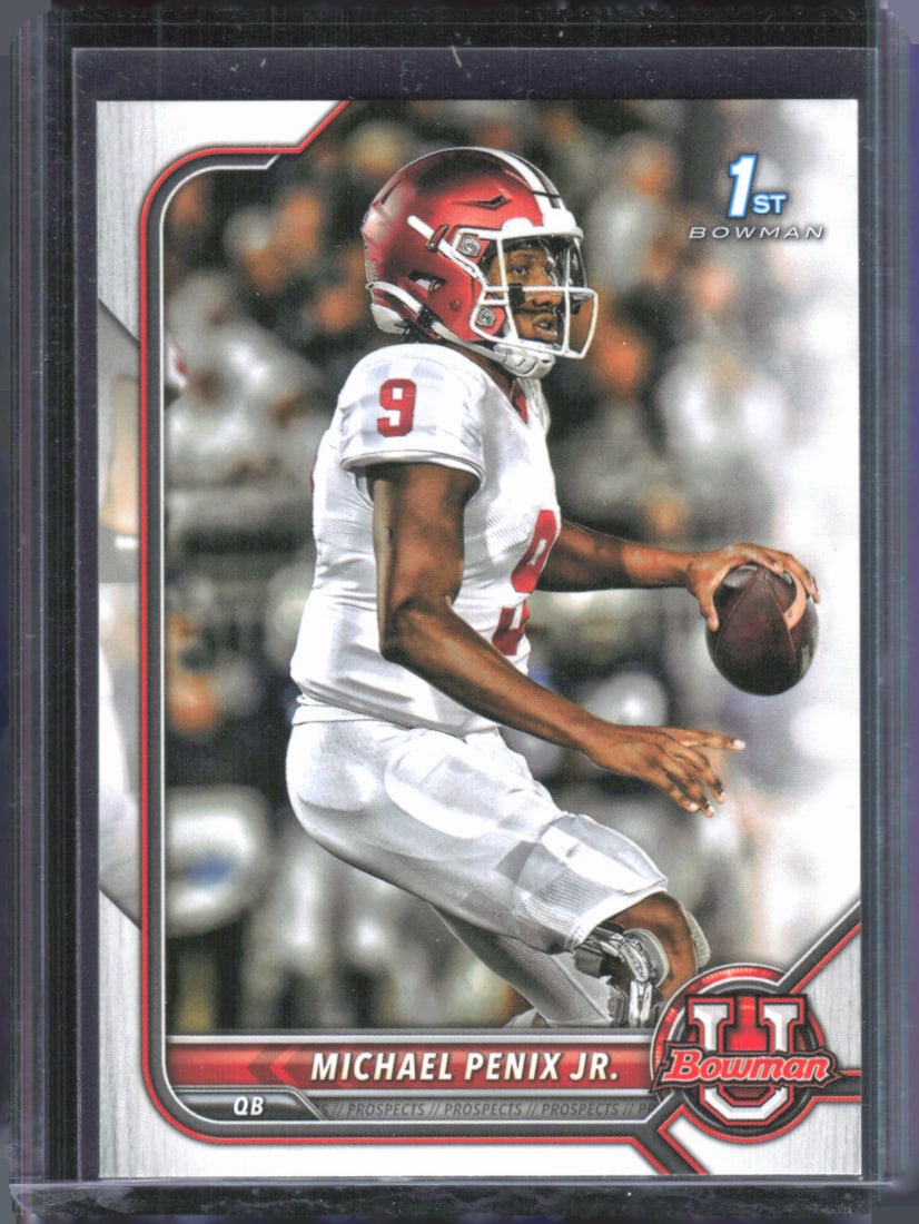 Michael Penix Jr. 1st Bowman 2021-22 Bowman University #41 (1 of 2)