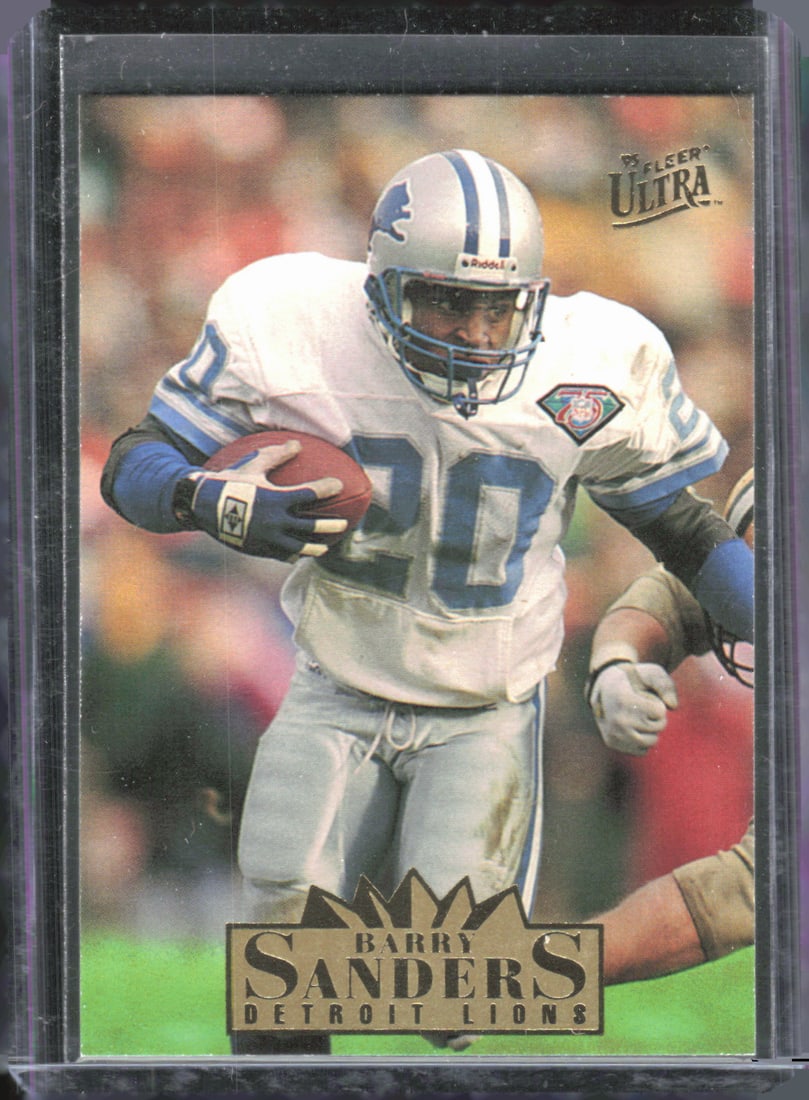 Barry Sanders 1995 Ultra #107: Barry Sanders 1995 Ultra #107