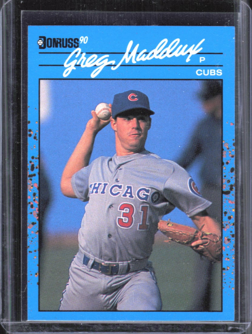 Greg Maddux 1990 Donruss Best of the NL #14: Greg Maddux 1990 Donruss Best of the NL #14