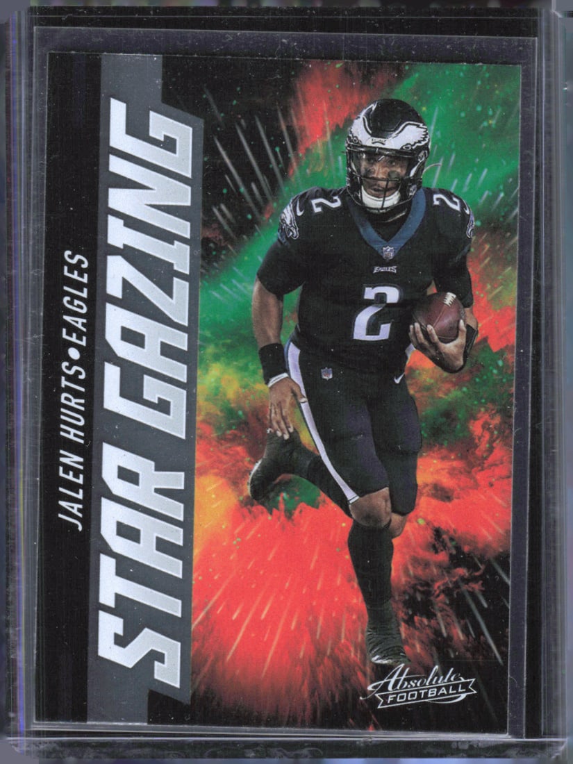 Jalen Hurts Star Gazing 2021 Panini Absolute #SG18 (1 of 2)