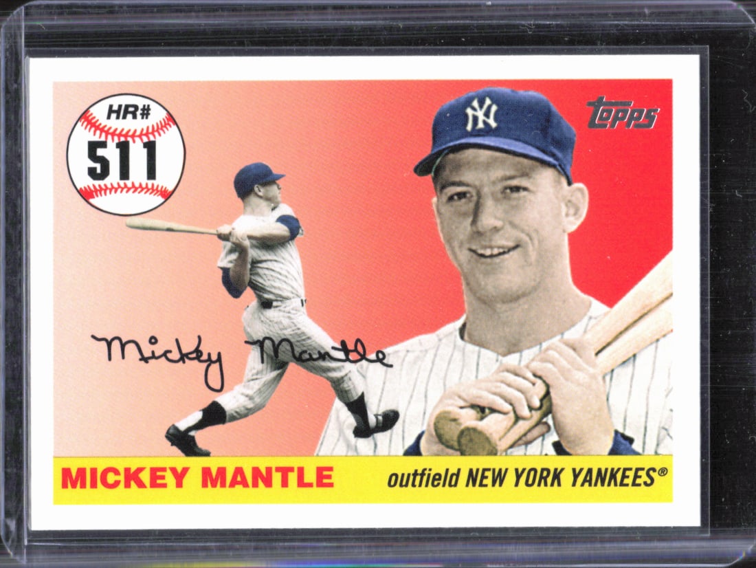 Mickey Mantle Mickey Mantle Home Run History 2008 Topps #MHR511 (1 of 2)