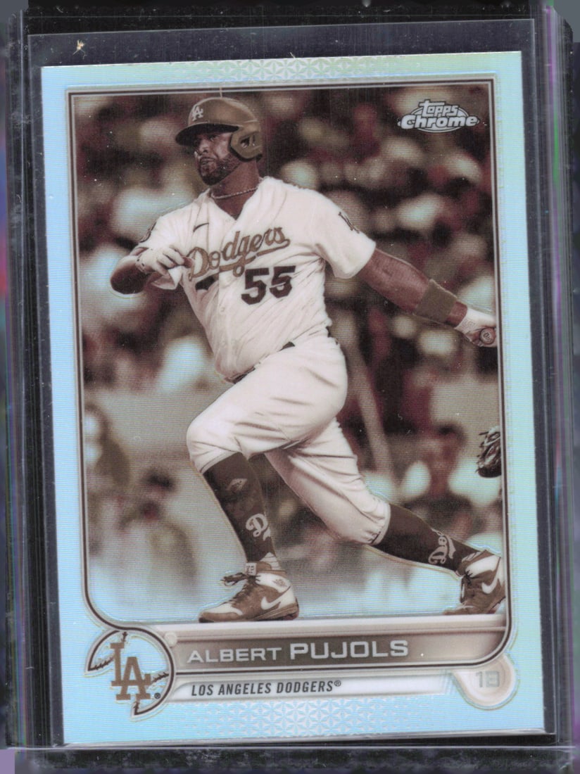 Albert Pujols Sepia Refractor 2022 Topps Chrome #84 (1 of 2)