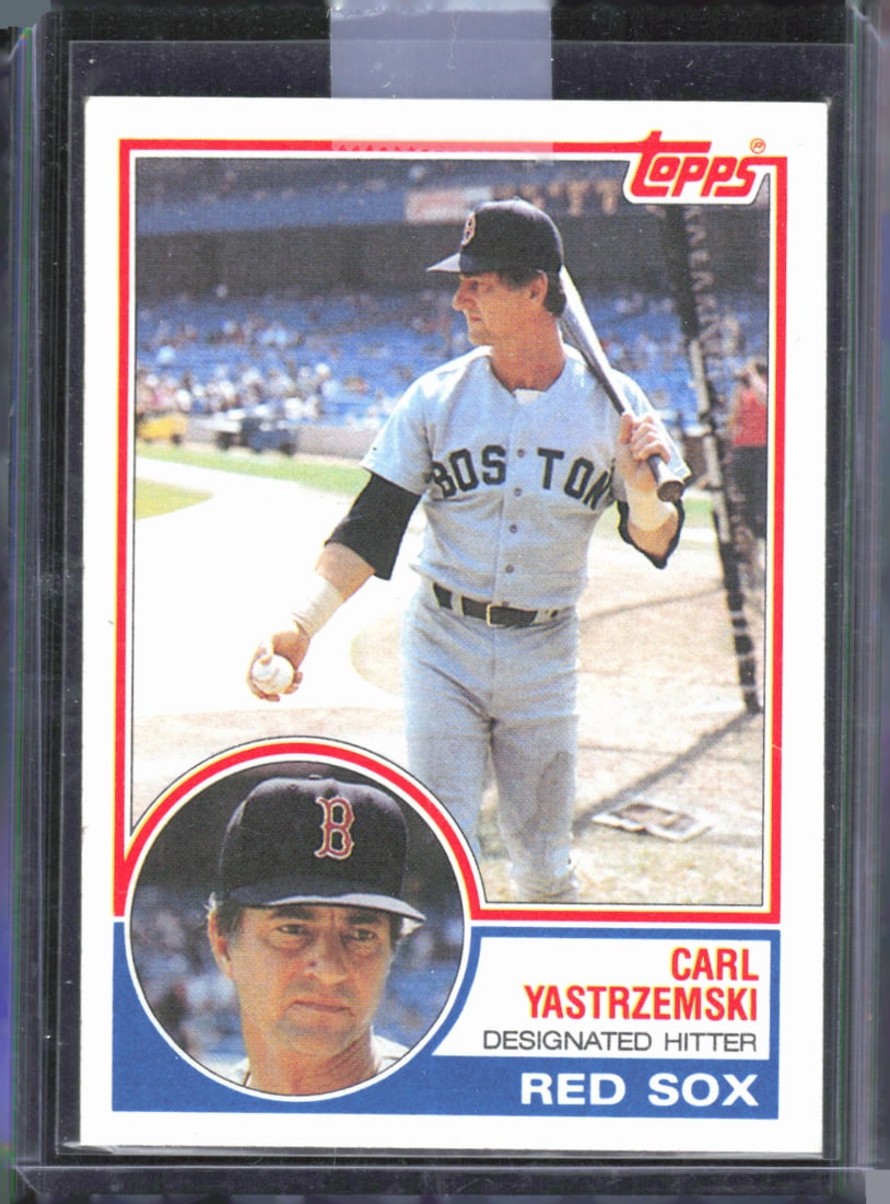 Carl Yastrzemski 1983 Topps #550: Carl Yastrzemski 1983 Topps #550