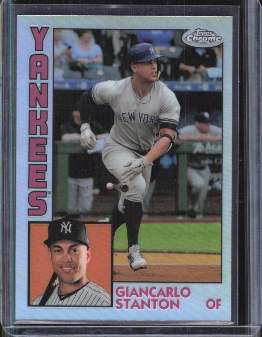 Giancarlo Stanton 1984 Topps Baseball 35th Anniversary 2019 Topps Chrome #84TC-13 (1 of 2)