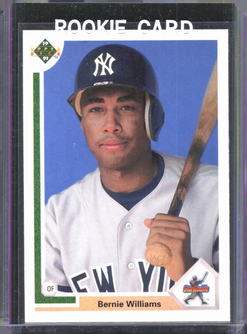 Bernie Williams Rookie Card 1991 Upper Deck #11 (1 of 2)