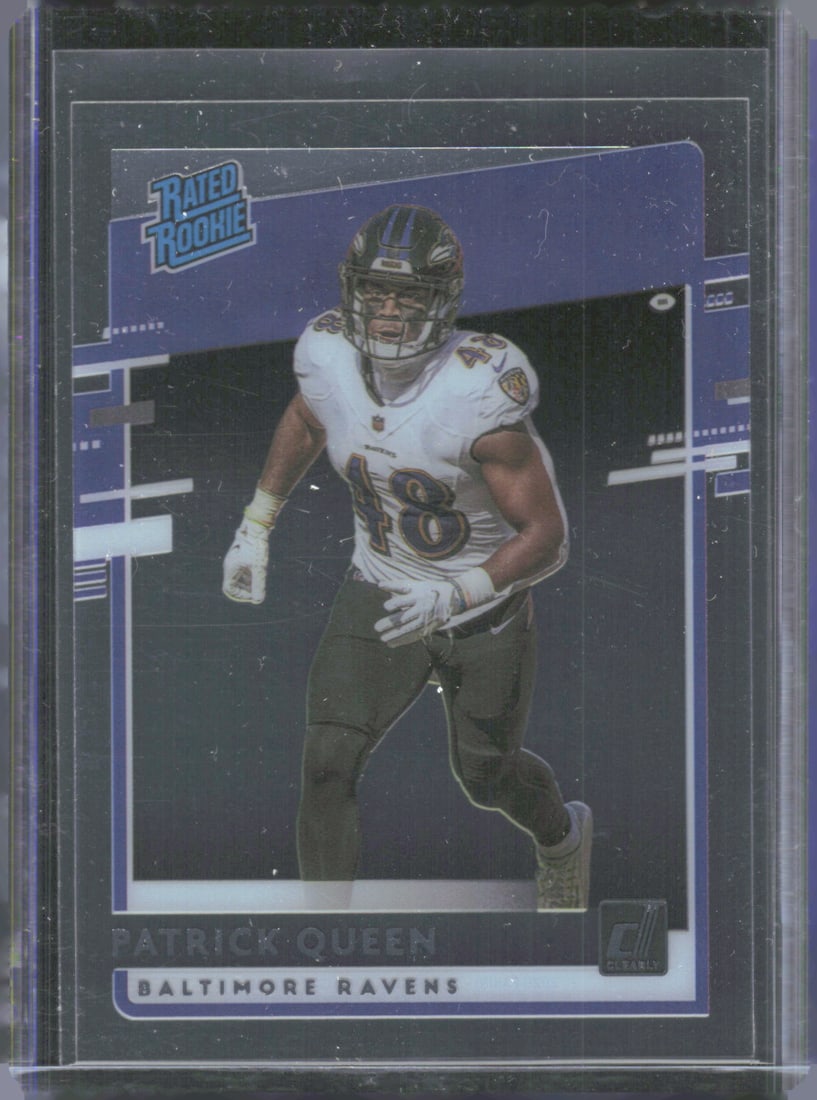 Patrick Queen Clearly Donruss Rated Rookies 2020 Panini Chronicles #RR-PQ (1 of 2)