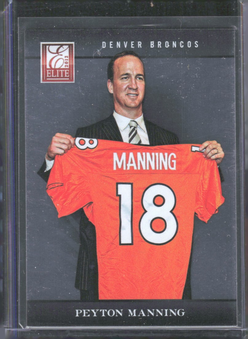 Peyton Manning 2012 Panini Elite #45 (1 of 2)
