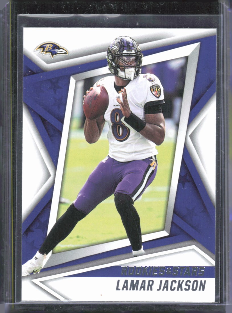 Lamar Jackson 2021 Panini Rookies & Stars #15 (1 of 2)