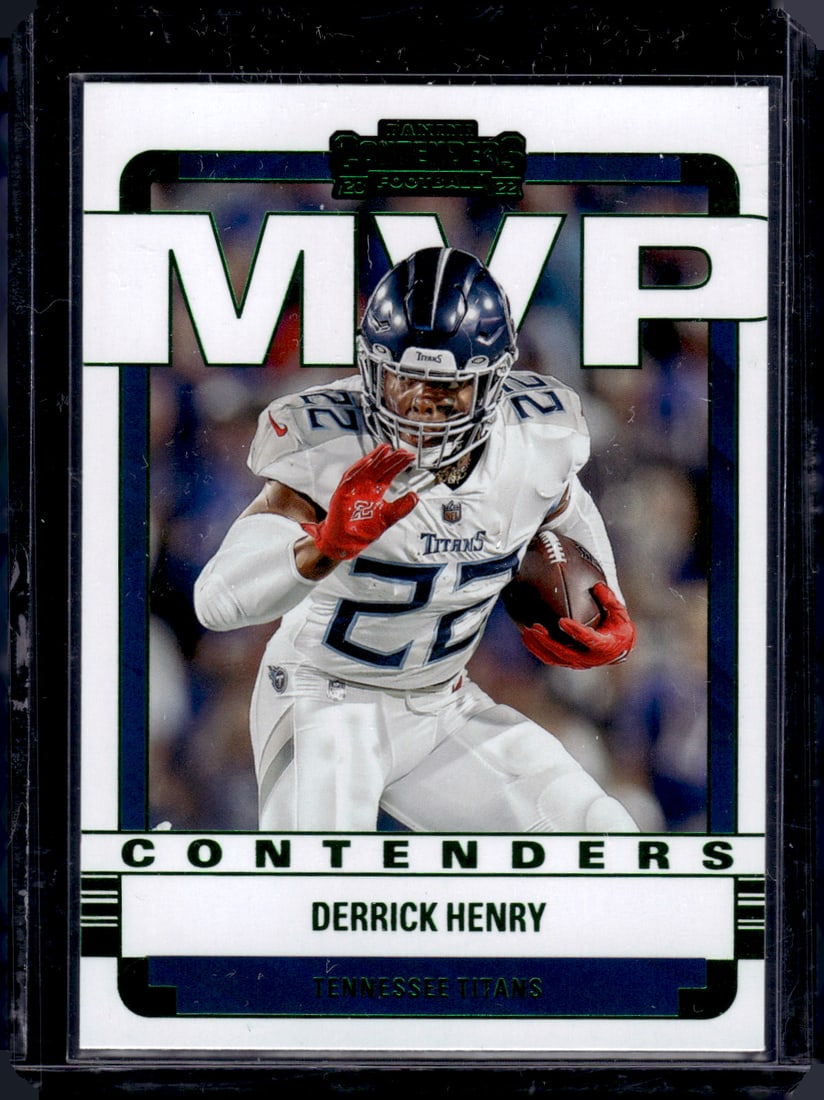 Derrick Henry MVP Contenders Emerald 2022 Panini Contenders #MVP-DHE: Derrick Henry MVP Contenders Emerald 2022 Panini Contenders #MVP-DHE