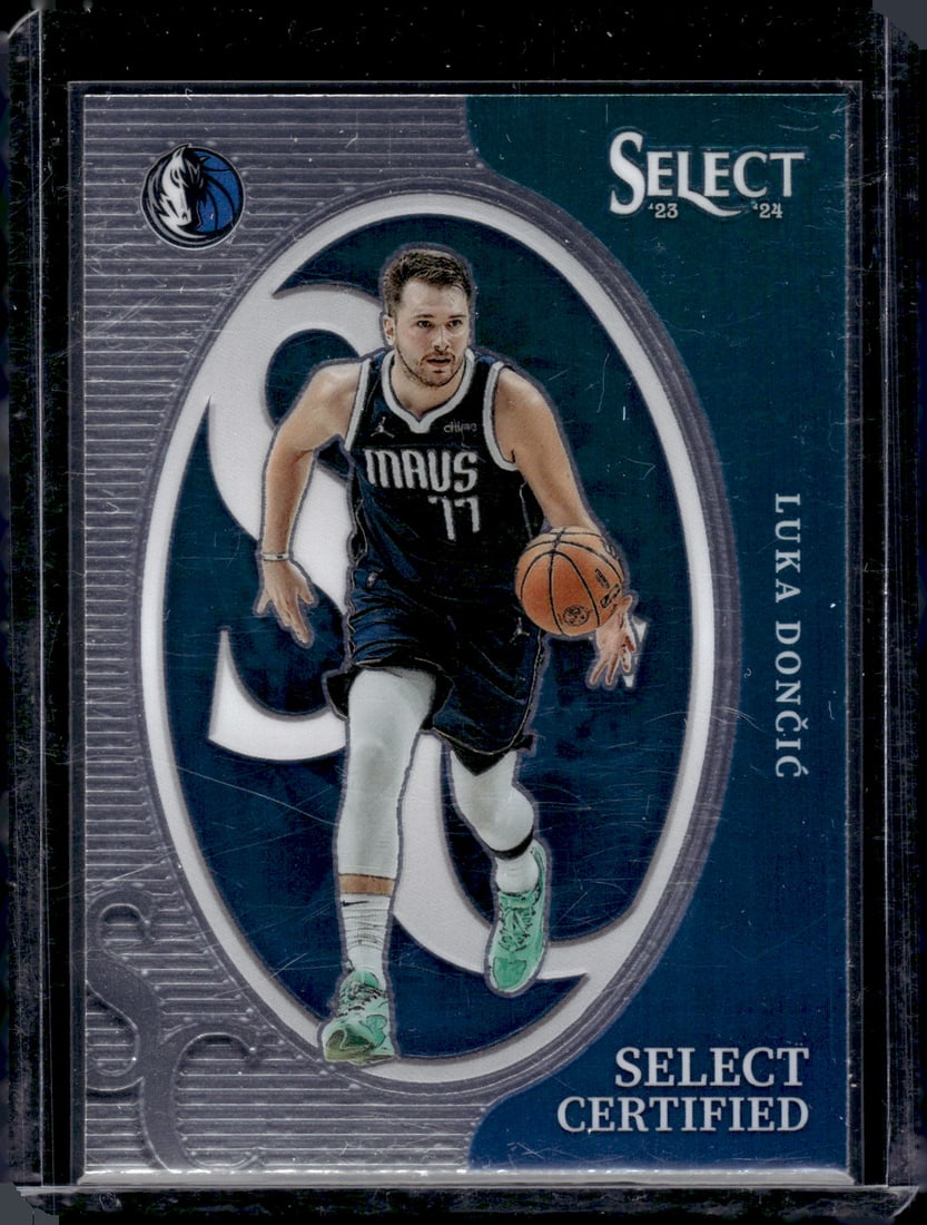 Luka Doncic Select Certified 2023-24 Panini Select #9 (1 of 2)