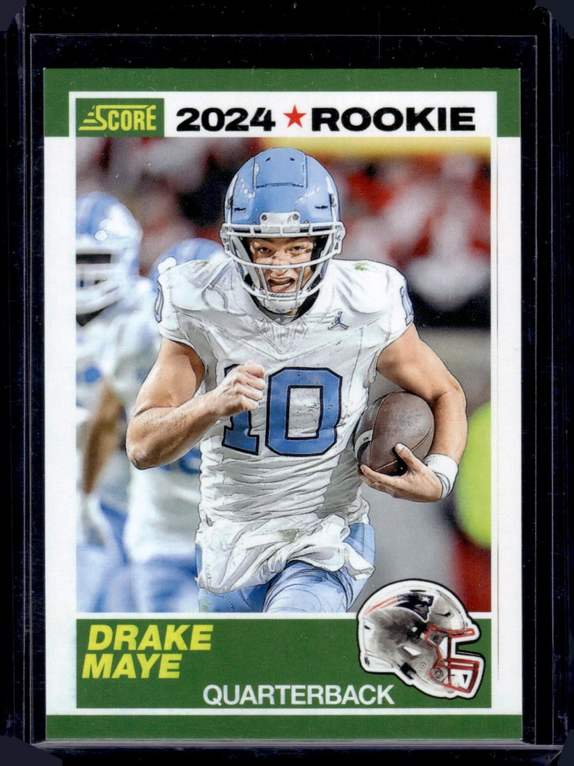 Drake Maye RC 2024 Panini Score #3: Drake Maye RC 2024 Panini Score #3