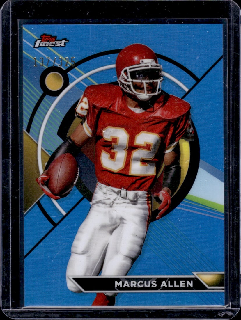 Marcus Allen Topps Finest Blue Refractor /325 2023 Topps Composite #200: Marcus Allen Topps Finest Blue Refractor /325 2023 Topps Composite #200
