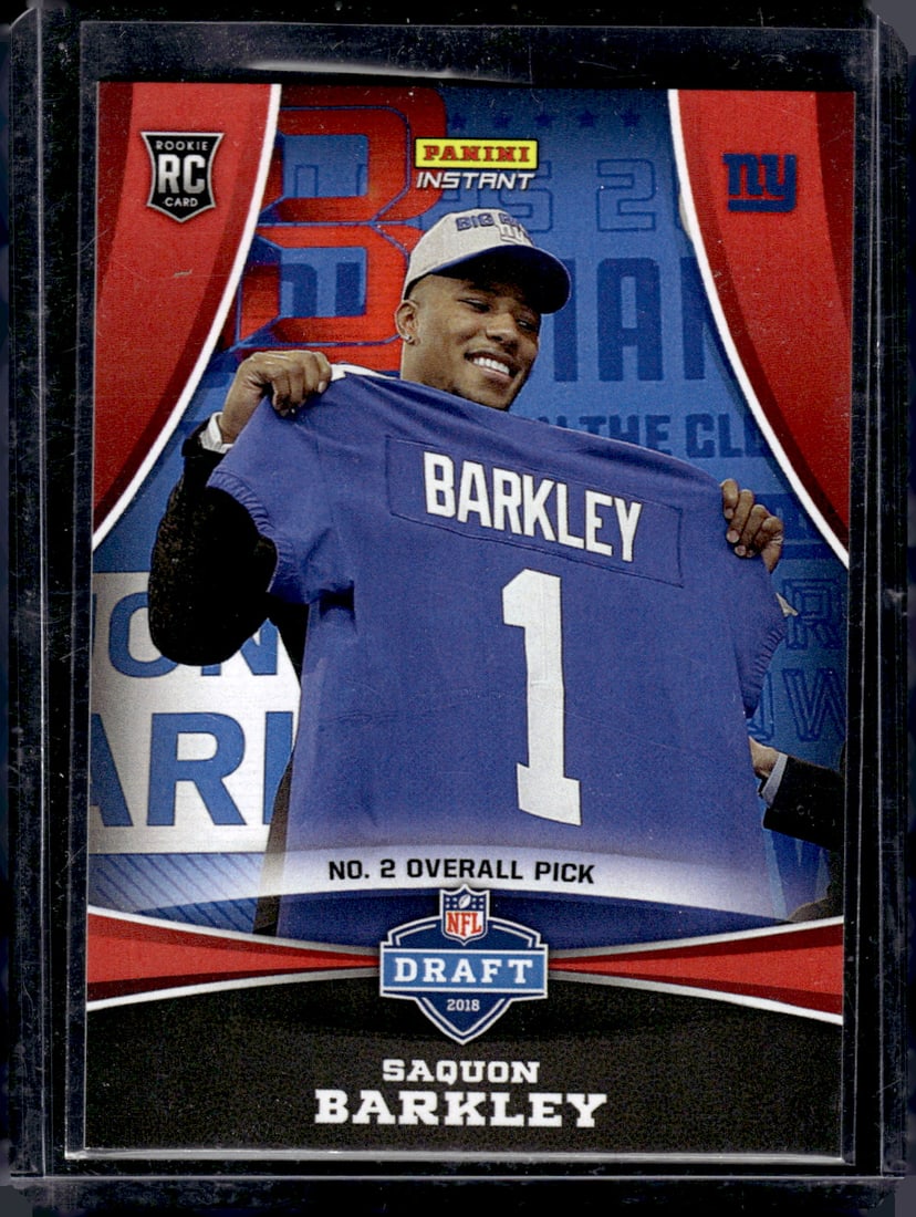 Saquon Barkley RC /1330 2018 Panini Instant #DP2 (1 of 2)