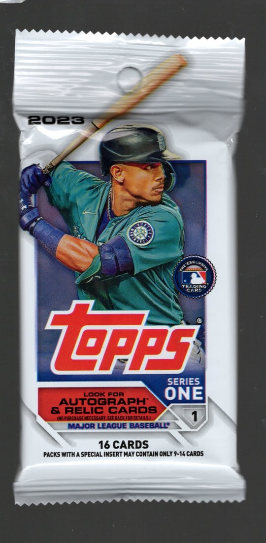 2023 Topps Series 1 Baseball Hanger Value Fat Pack: 2023 Topps Series 1 Baseball Hanger Value Fat Pack