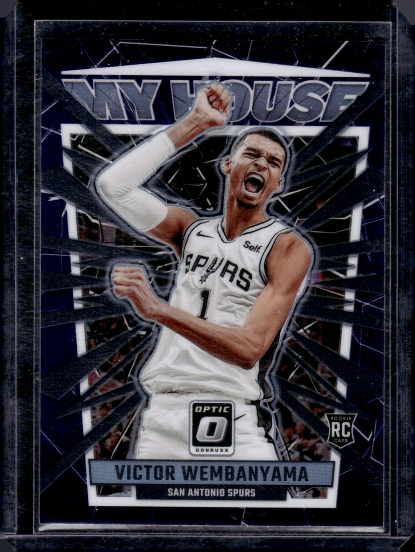 Victor Wembanyama My House Purple Prizm RC 2023-24 Donruss Optic #6: Victor Wembanyama My House Purple Prizm RC 2023-24 Donruss Optic #6
