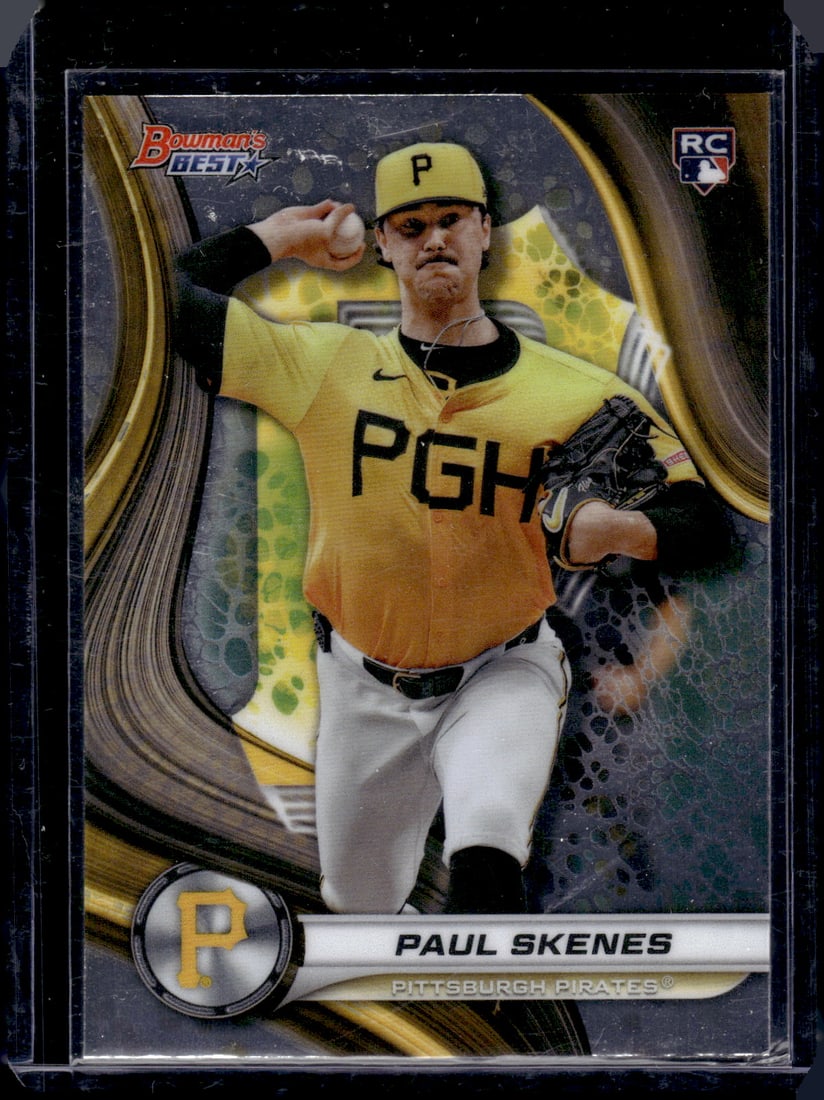 Paul Skenes RC 2024 Bowman's Best #53: Paul Skenes RC 2024 Bowman's Best #53