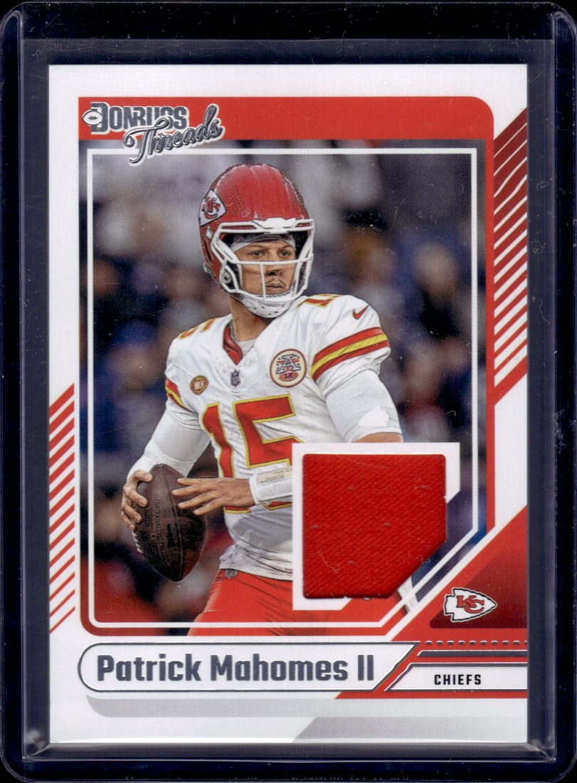 Patrick Mahomes Patch 2024 Panini Donruss #DTH-PMA (1 of 2)
