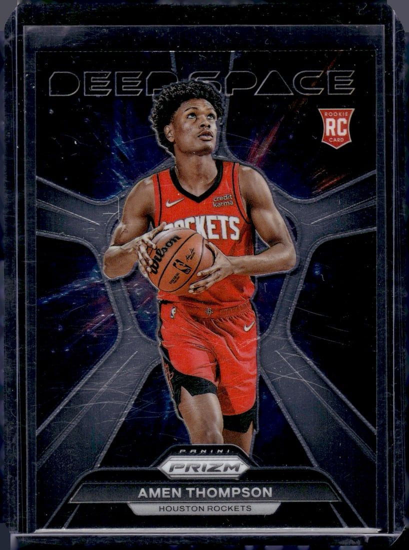 Amen Thompson Deep Space RC 2023-24 Panini Prizm #4: Amen Thompson Deep Space RC 2023-24 Panini Prizm #4