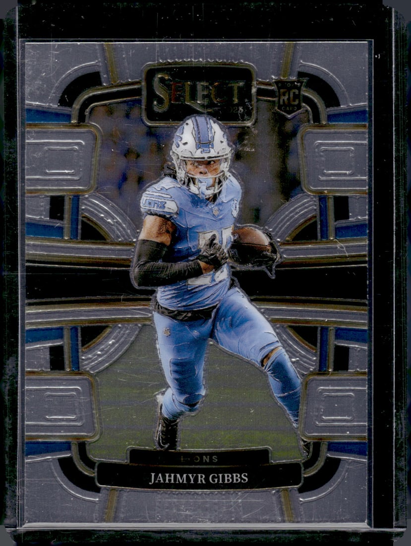 Jahmyr Gibbs RC 2023 Panini Select #34: Jahmyr Gibbs RC 2023 Panini Select #34