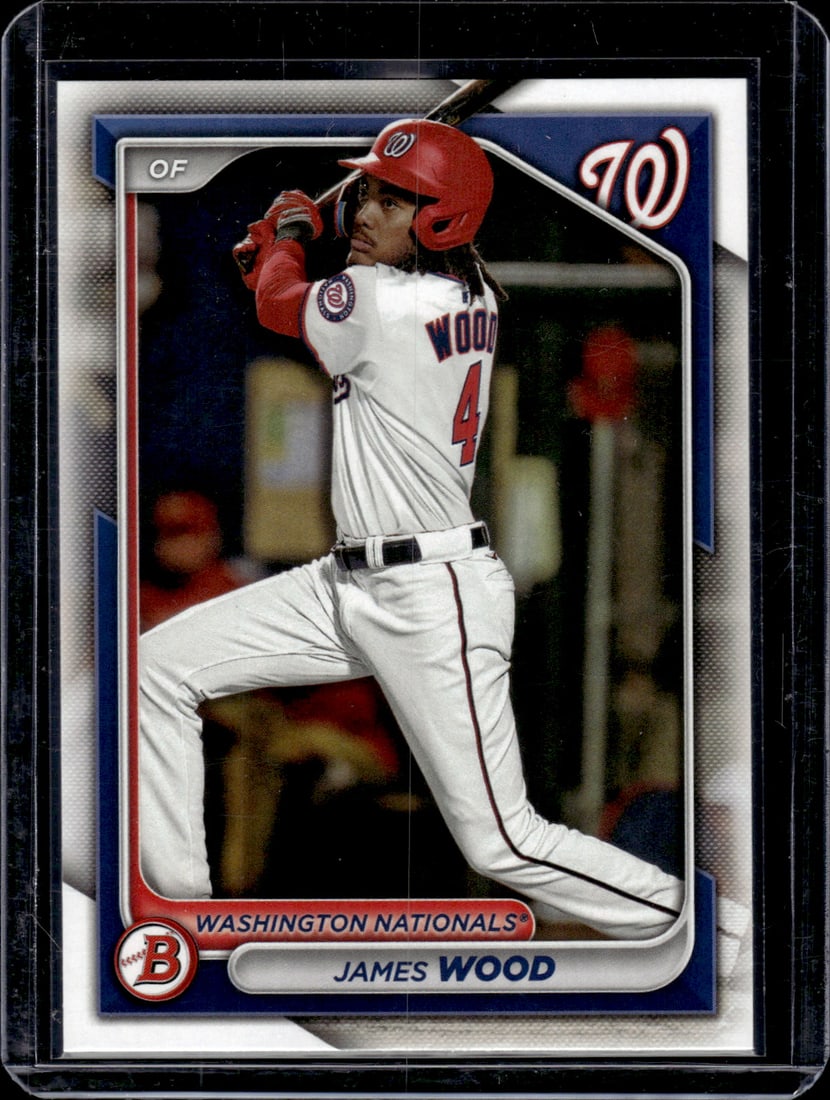 James Wood Paper Prospects 2024 Bowman #BP-91: James Wood Paper Prospects 2024 Bowman #BP-91
