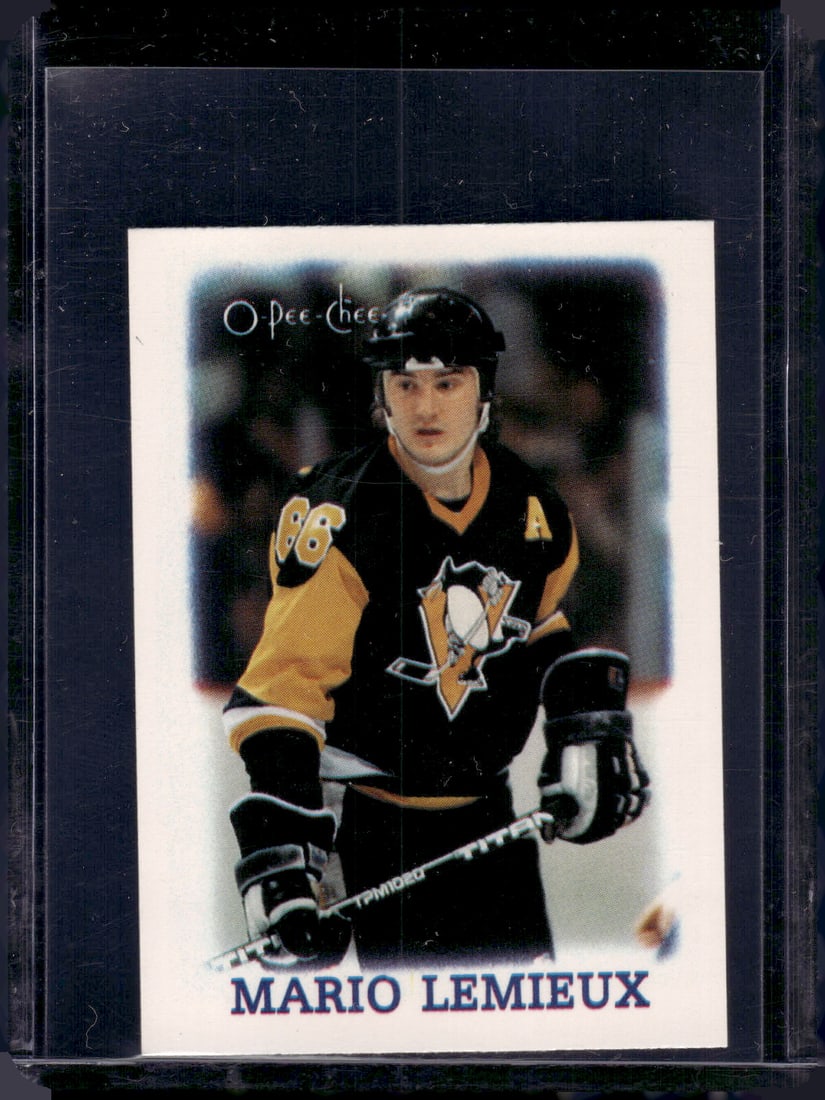 Mario Lemieux Mini 1988 O-Pee-Chee #19 (1 of 2)