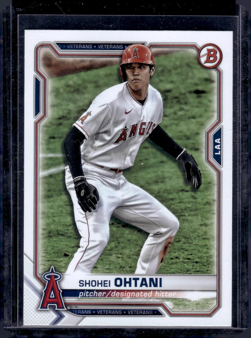 Shohei Ohtani 2021 Bowman #85: Shohei Ohtani 2021 Bowman #85