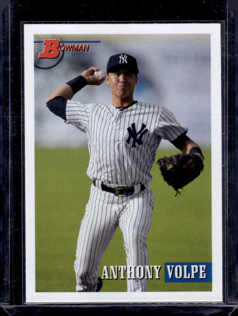 Anthony Volpe 2021 Bowman Heritage Prospects #185: Anthony Volpe 2021 Bowman Heritage Prospects #185