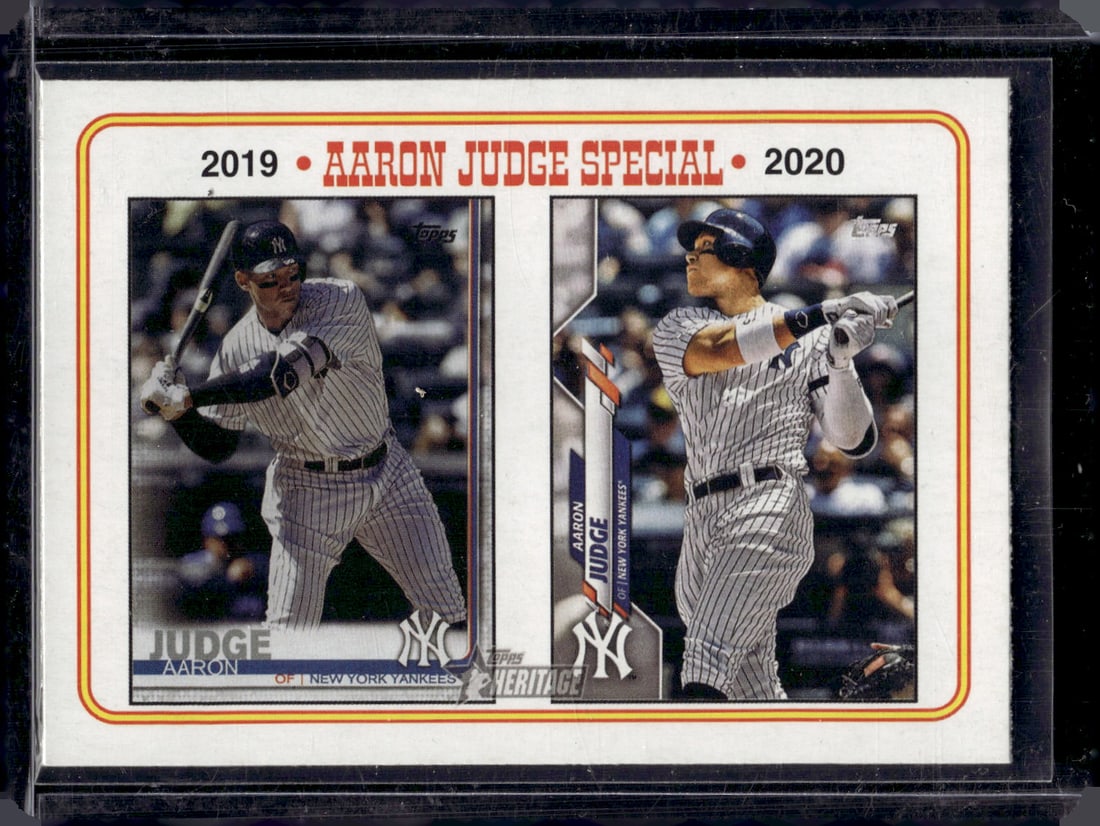 Aaron Judge Special 2023 Topps Heritage #3: Aaron Judge Special 2023 Topps Heritage #3