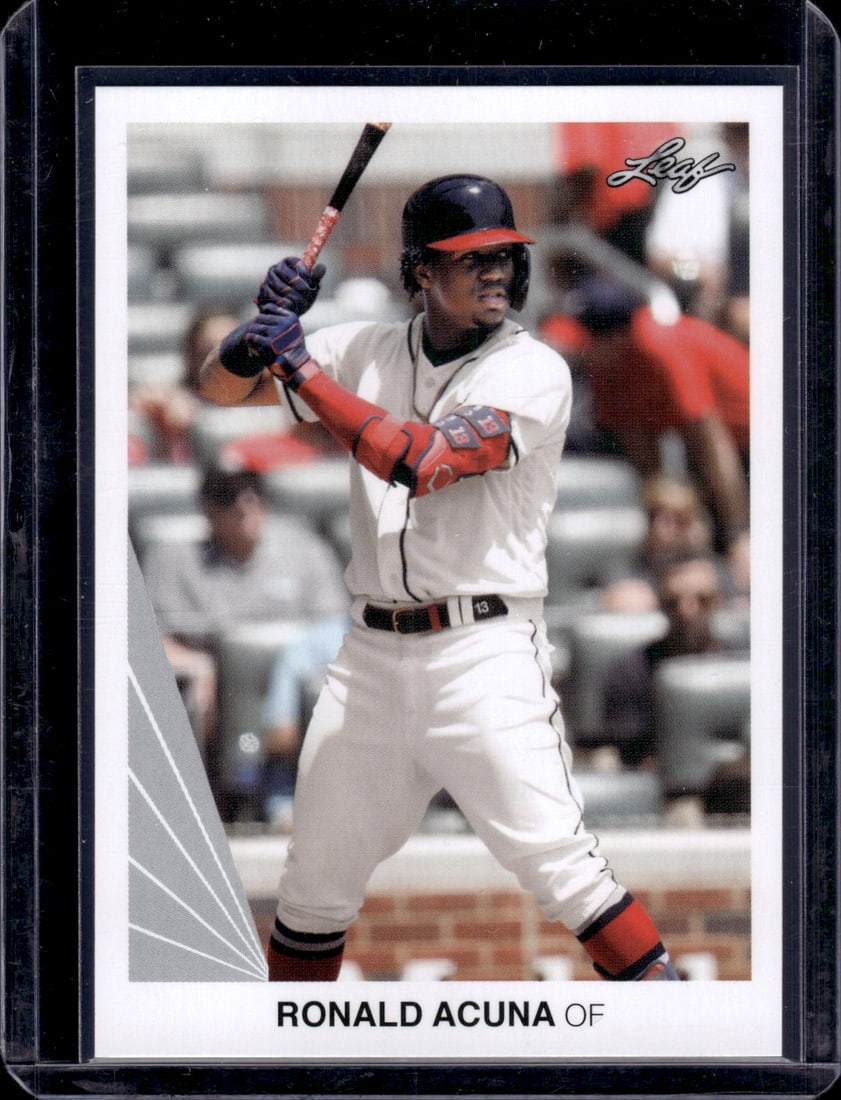 Ronald Acuna 2020 Leaf #8 (1 of 2)
