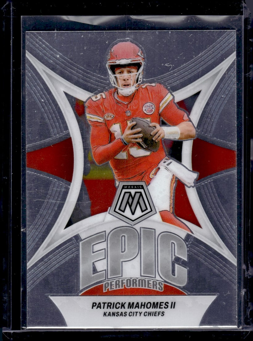 Patrick Mahomes Epic Performers 2024 Panini Mosaic #EP-PH: Patrick Mahomes Epic Performers 2024 Panini Mosaic #EP-PH