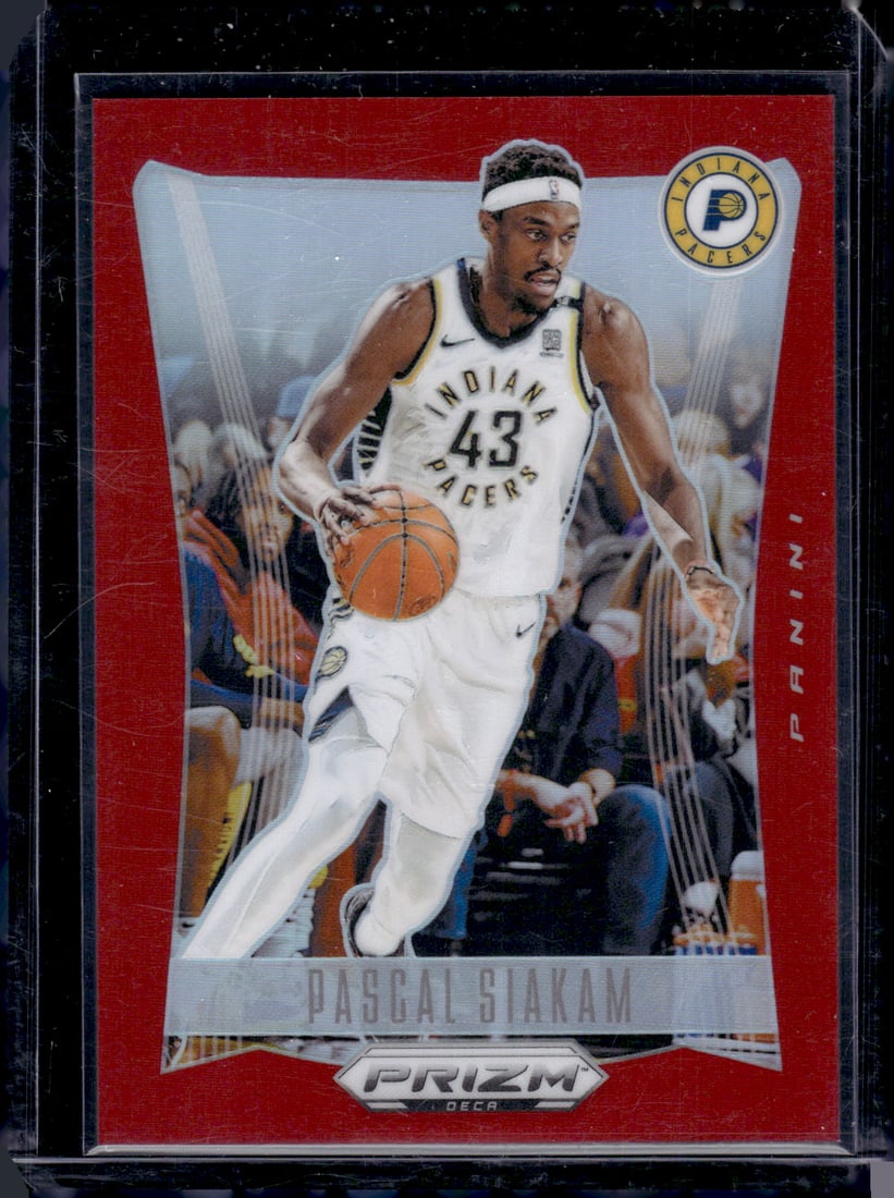 Pascal Siakam Red Prizm /199 2023-24 Panini Prizm Deca #231 (1 of 2)