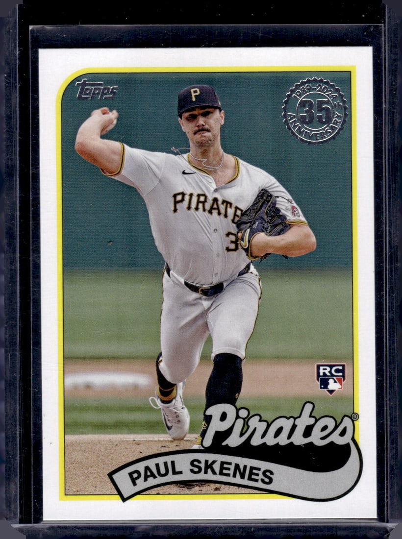 Paul Skenes 35th Anniversary RC 2024 Topps #89US-46: Paul Skenes 35th Anniversary RC 2024 Topps #89US-46