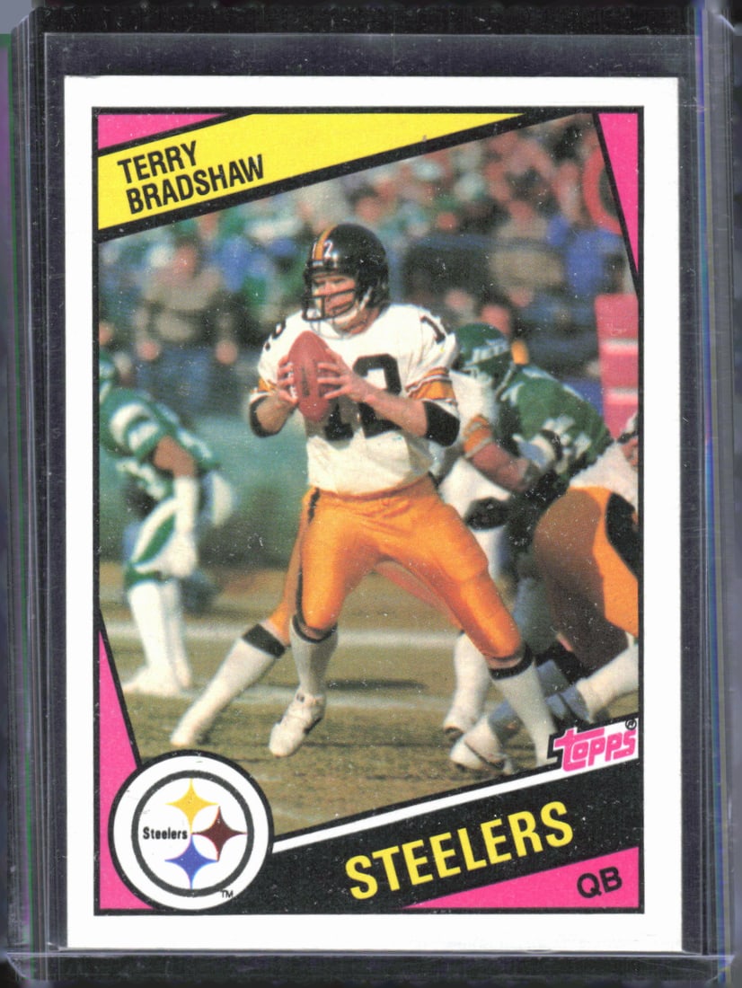 Terry Bradshaw 1984 Topps Vintage #162: Terry Bradshaw 1984 Topps Vintage #162
