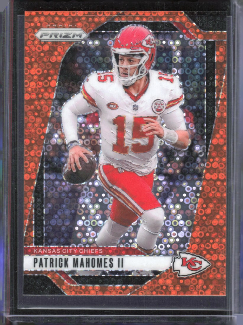 Patrick Mahomes II Orange Disco Prizm 2024 Panini Prizm #138 (1 of 2)