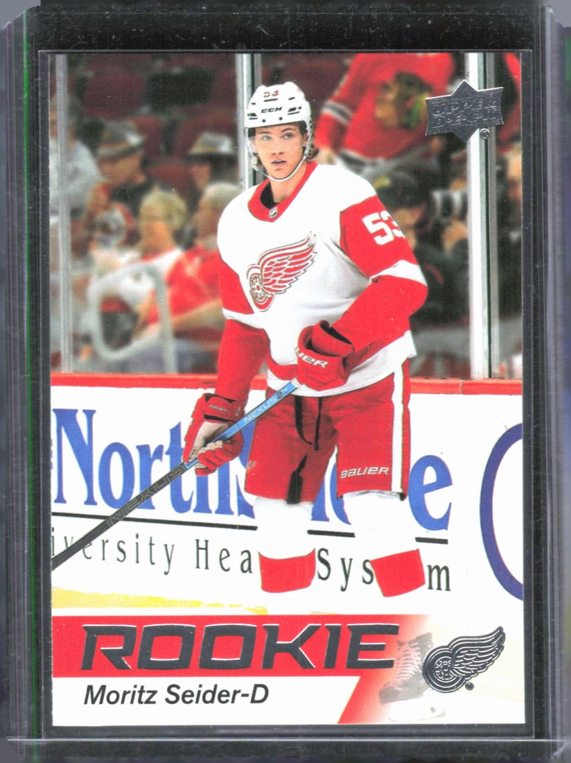 Moritz Seider 2021-22 Upper Deck NHL Star Rookies Box Set #18 (1 of 2)