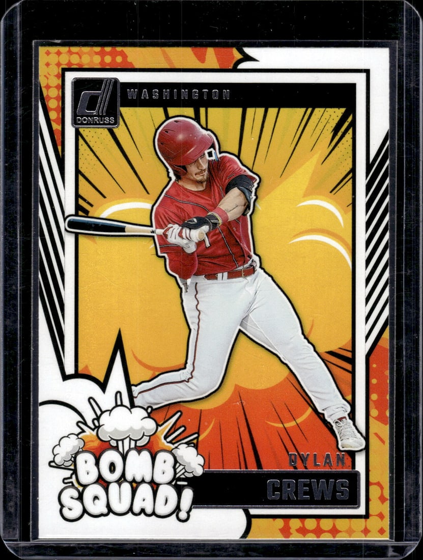 Dylan Crews Bomb Squad RC 2024 Panini Donruss #14 (1 of 2)