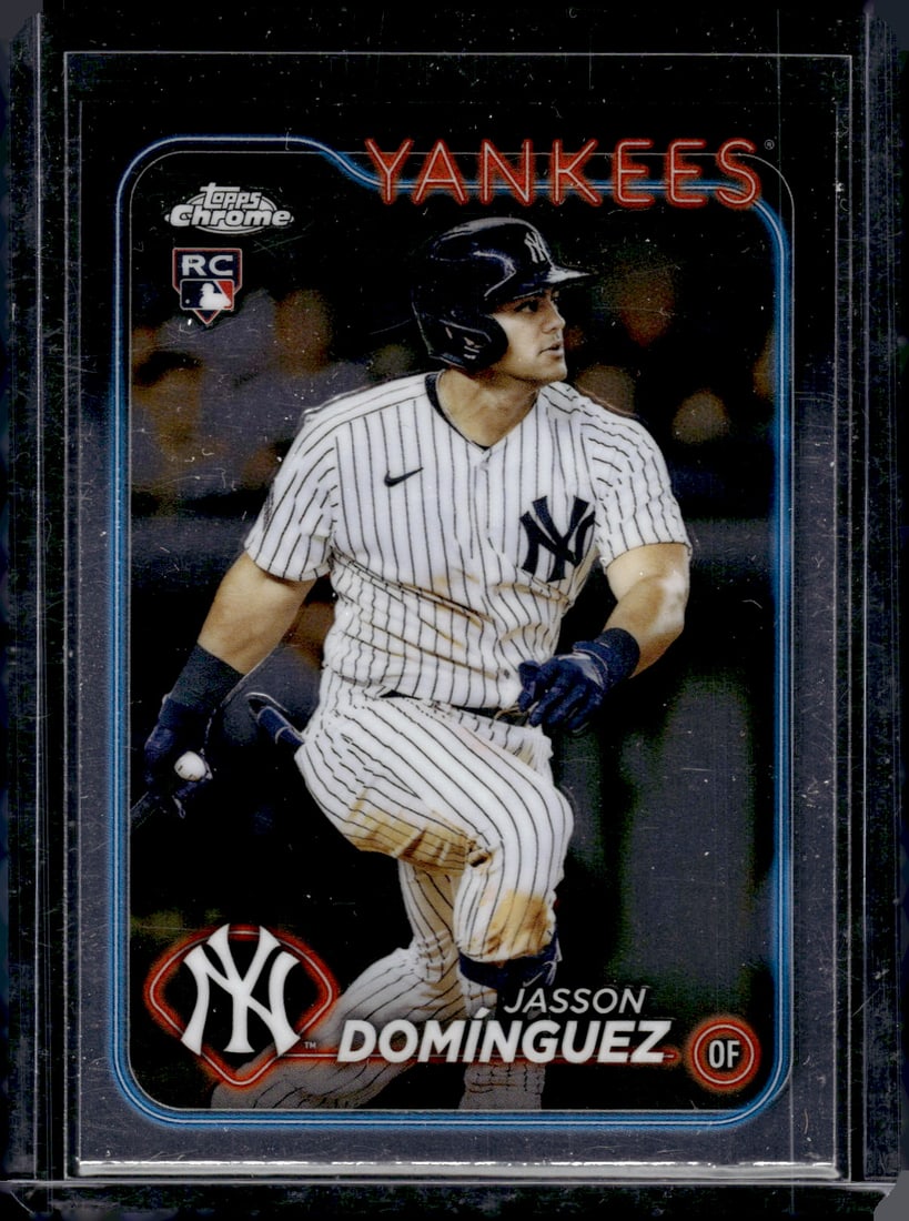 Jasson Dominguez RC 2024 Topps Chrome #89: Jasson Dominguez RC 2024 Topps Chrome #89