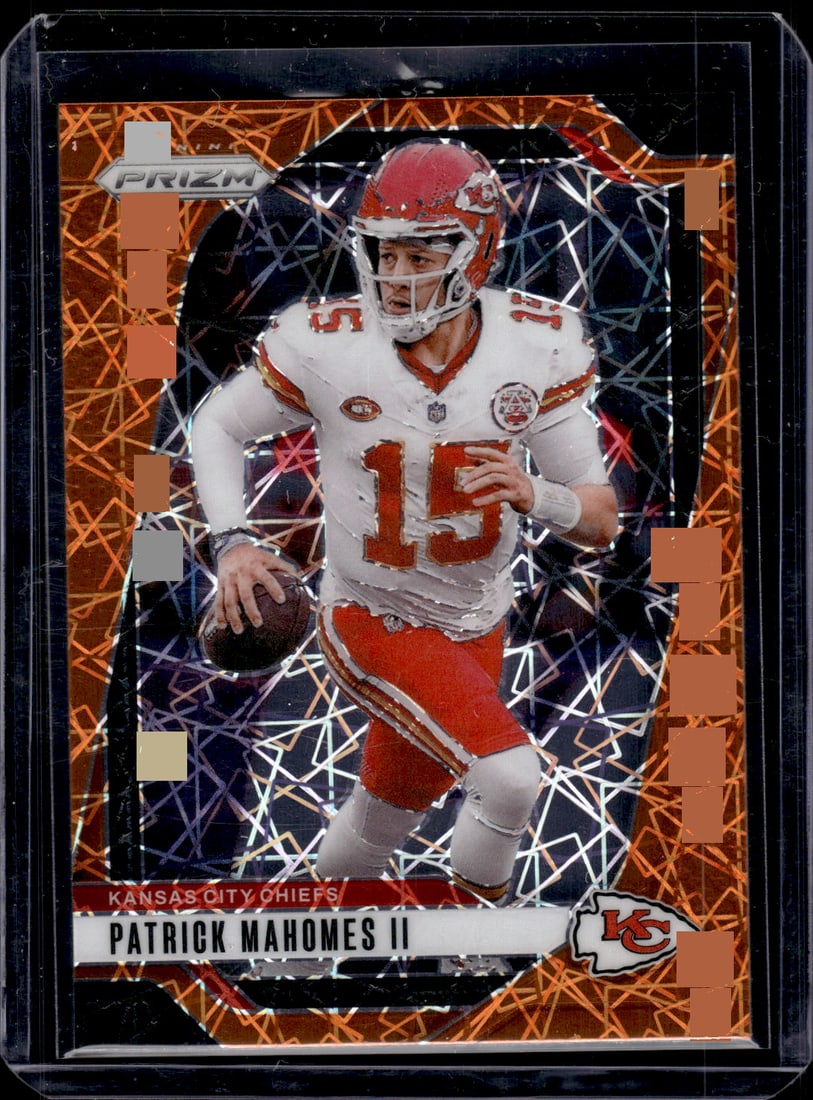 Patrick Mahomes Orange Lazer Prizm 2024 Panini Prizm #138 (1 of 2)