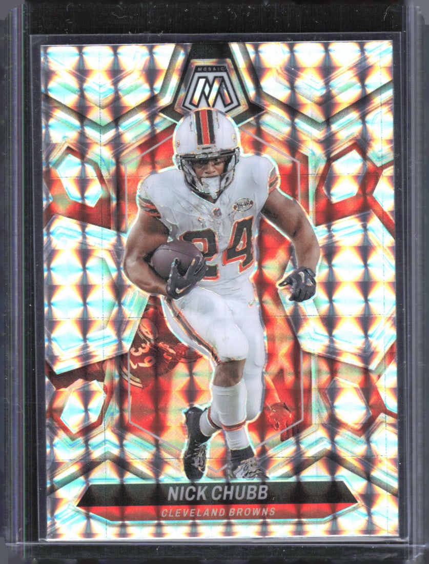 Nick Chubb Mosaic Silver 2024 Panini Mosaic #51 (1 of 2)