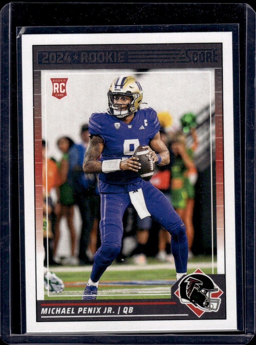 Michael Penix Jr. RC 2024 Panini Score #323: Michael Penix Jr. RC 2024 Panini Score #323