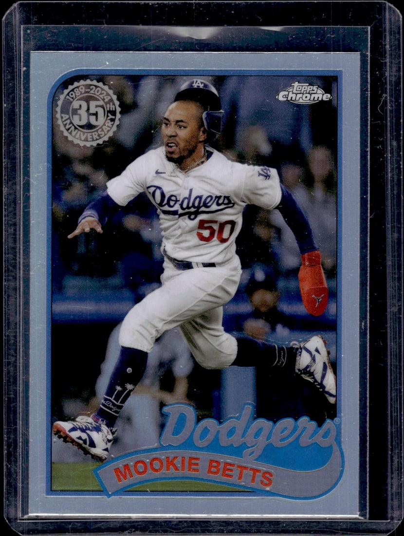 Lot of 3 Mookie Betts 2024 Topps Chrome Refractor Inserts See Pictures (1 of 6)