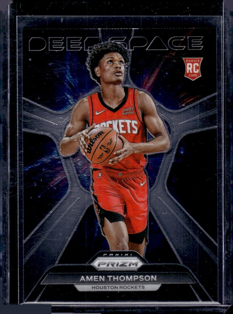 Amen Thompson Deep Space RC 2023-24 Panini Prizm #4: Amen Thompson Deep Space RC 2023-24 Panini Prizm #4