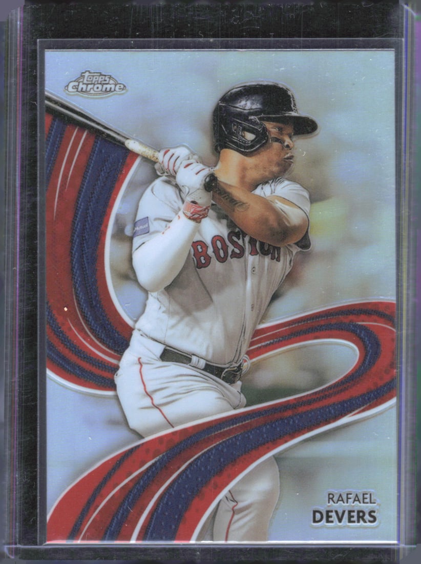 Rafael Devers Refractor Strokes 2024 Topps Chrome #S-16 (1 of 2)