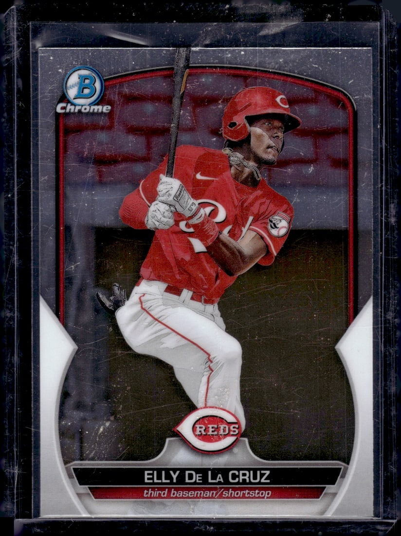 Elly De La Cruz Bowman Chrome Prospects 2023 Bowman Chrome #BCP-65: Elly De La Cruz Bowman Chrome Prospects 2023 Bowman Chrome #BCP-65