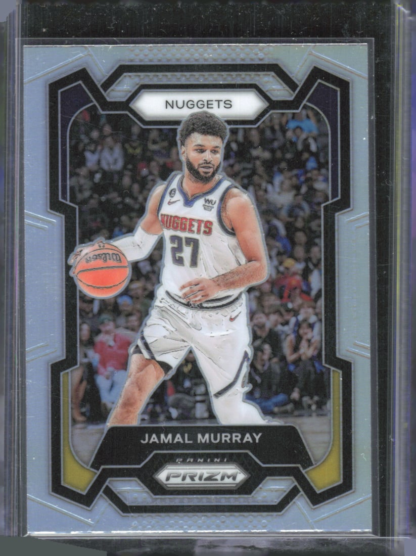 Jamal Murray Silver Prizm 2023-24 Panini Prizm #37 (1 of 2)