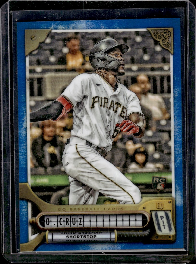 O'Neil Cruz Blue Refractor RC /150 2022 Topps Gypsy Queen #30: O'Neil Cruz Blue Refractor RC /150 2022 Topps Gypsy Queen #30
