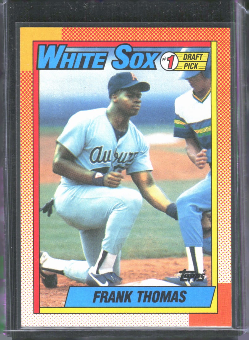 Frank Thomas Rookie 1990 Topps Vintage #414a: Frank Thomas Rookie 1990 Topps Vintage #414a