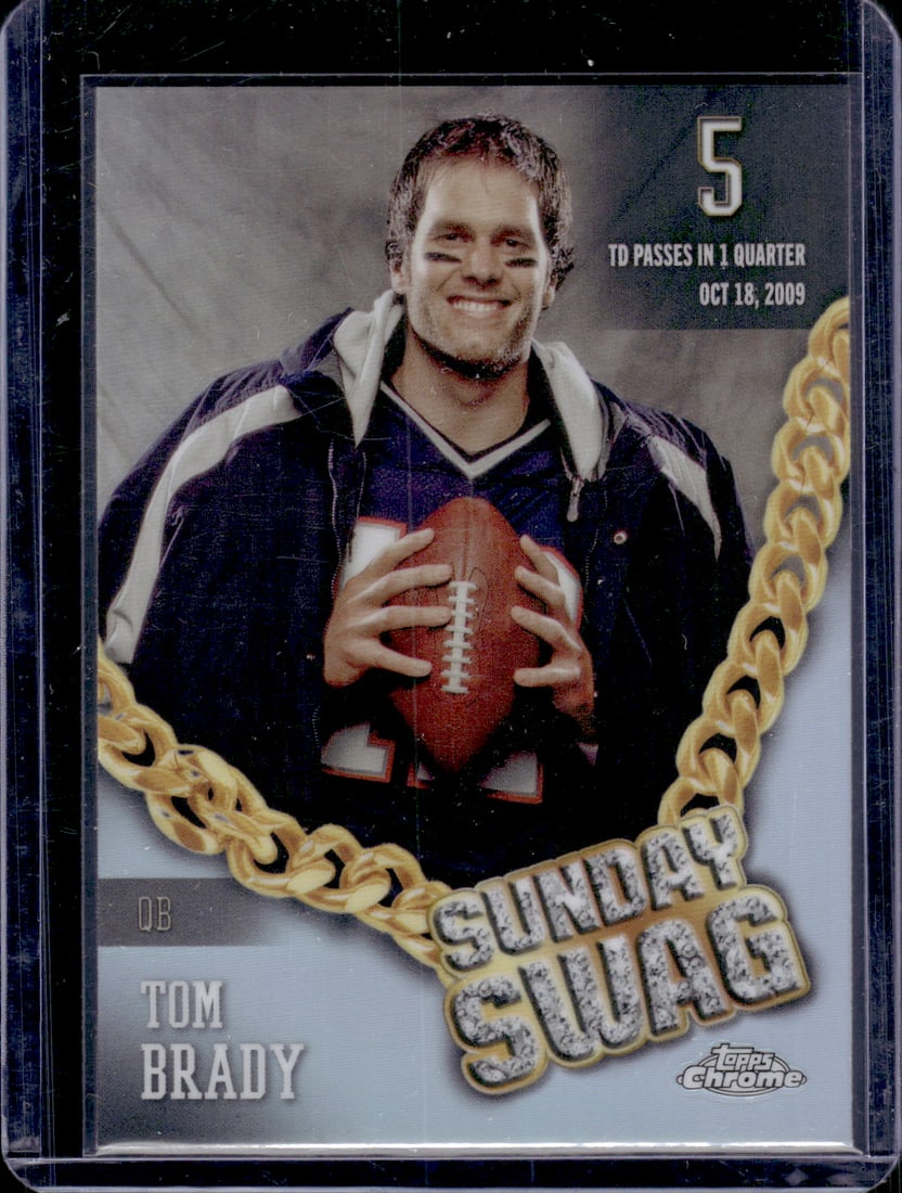 Tom Brady Sunday Swag Refractor 2024 Topps Chrome #SS-1 (1 of 2)